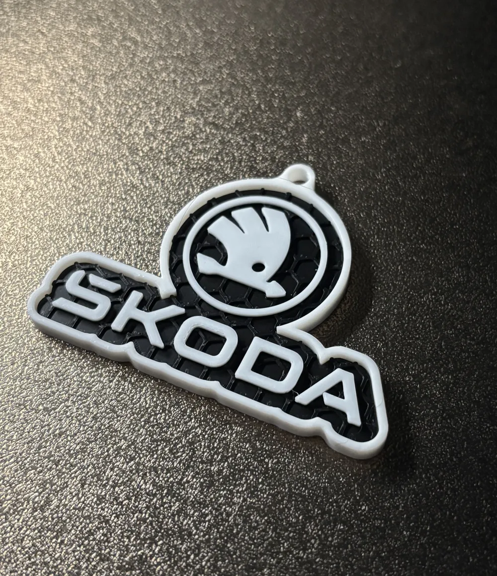 Skoda Logo+Tekst