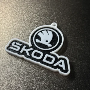 Skoda Logo+Tekst